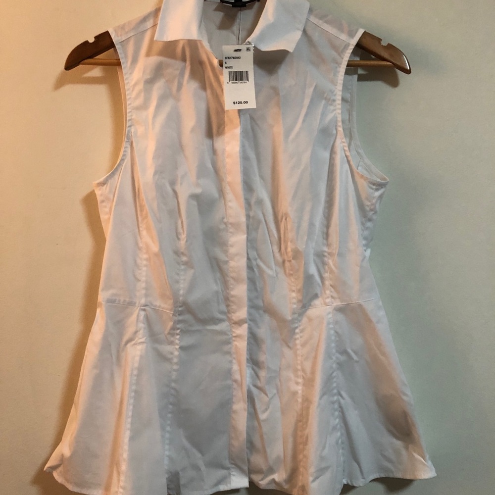 Peplum Saks Fifth Ave top